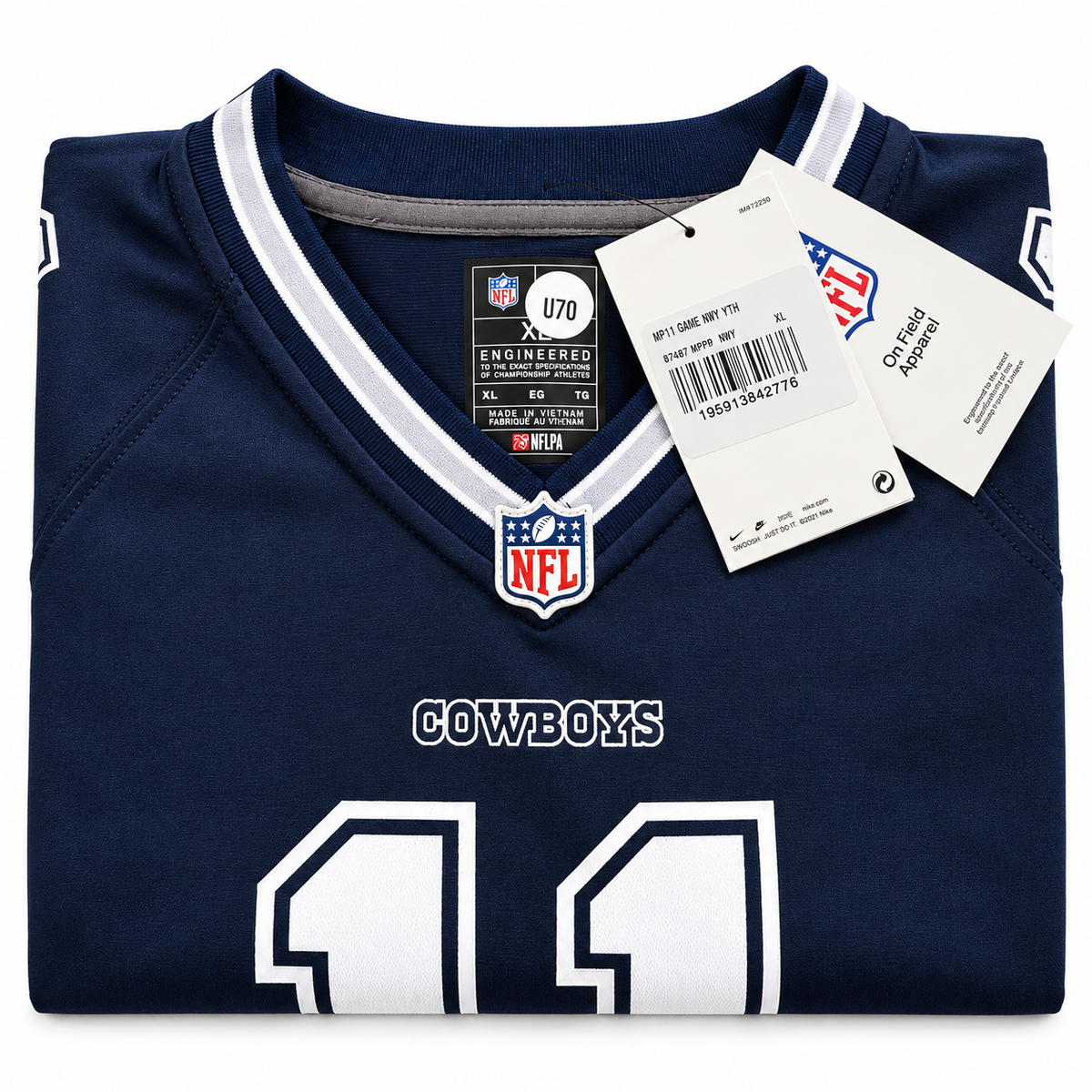 Nike Dallas Cowboys Micah Parsons #11 Youth Game Jersey – Navy – Size XL