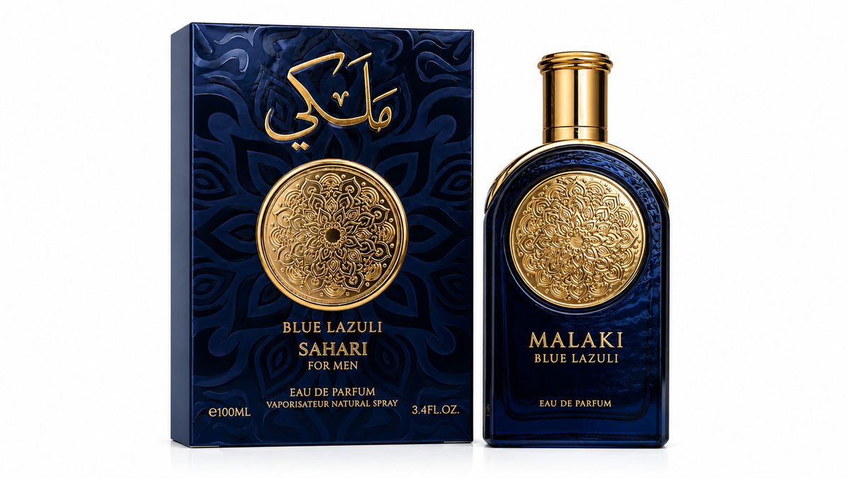 Malaki Blue Lazuli by Sahari Eau de Parfum for Men – 100ml