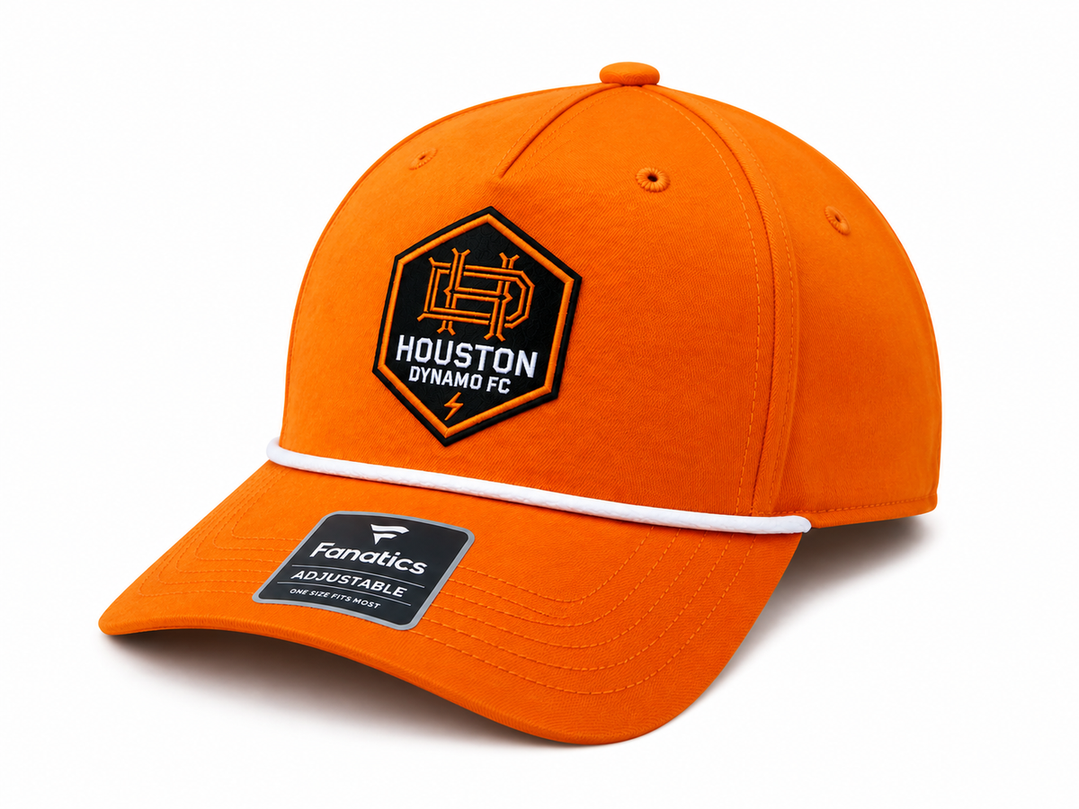 Houston Dynamo FC Fanatics Adjustable Rope Hat – Orange