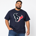 Fanatics Houston Texans Men’s Big & Tall Primary Logo T-Shirt – Navy – Size 2XLT