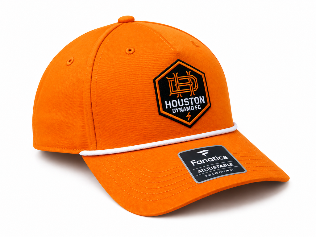 Houston Dynamo FC Fanatics Adjustable Rope Hat – Orange