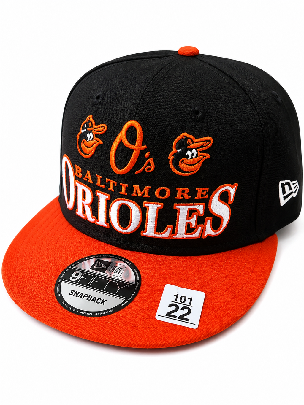 New Era Baltimore Orioles MLB 9FIFTY Snapback Hat – Black/Orange
