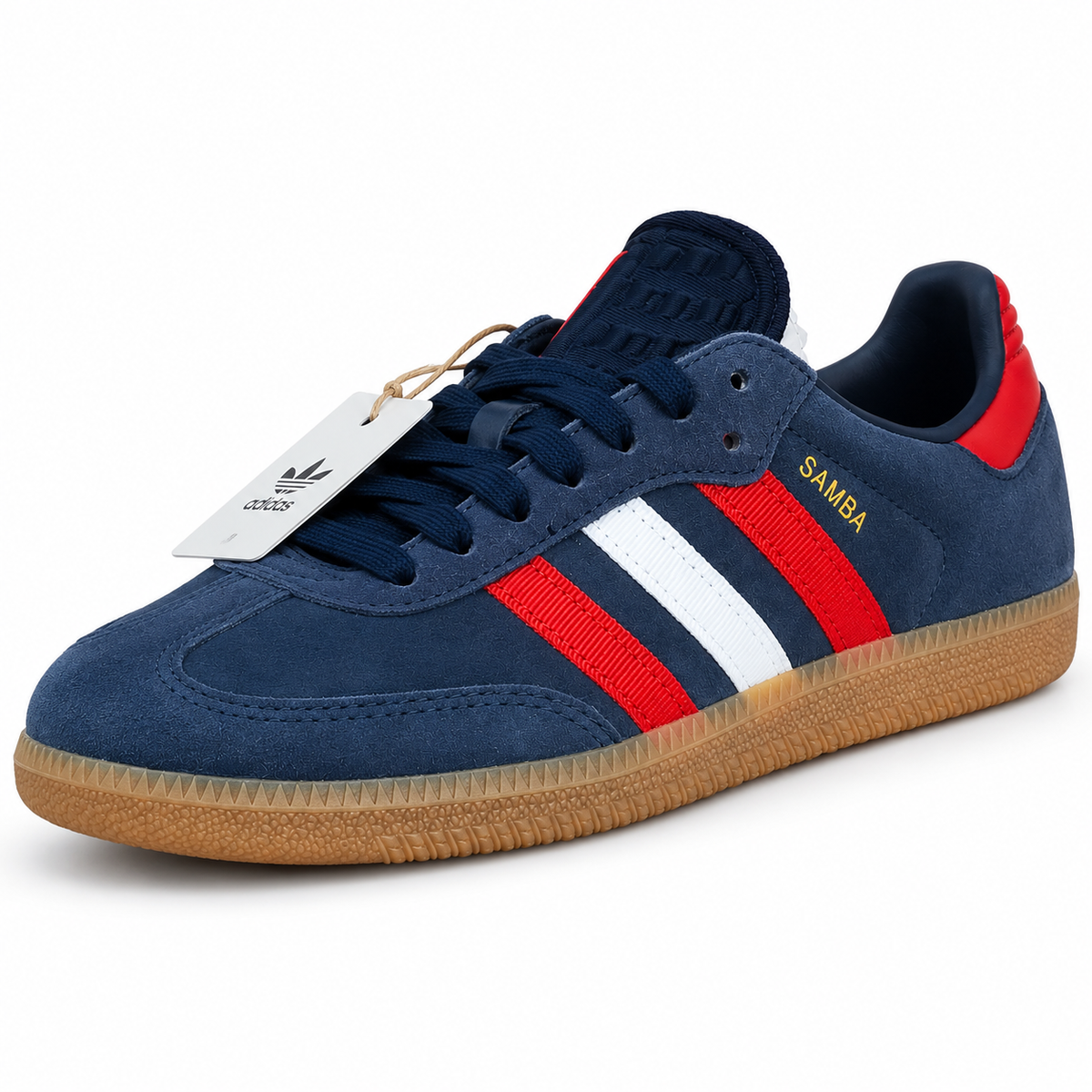 adidas Samba OG FIFA World Cup 2026 – Night Indigo/Better Scarlet/Cloud White (IH6828) Size 6