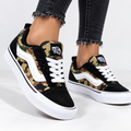 Vans Knu Skool Camo Black/Green Unisex Sneakers – Men’s 8 / Women’s 9.5