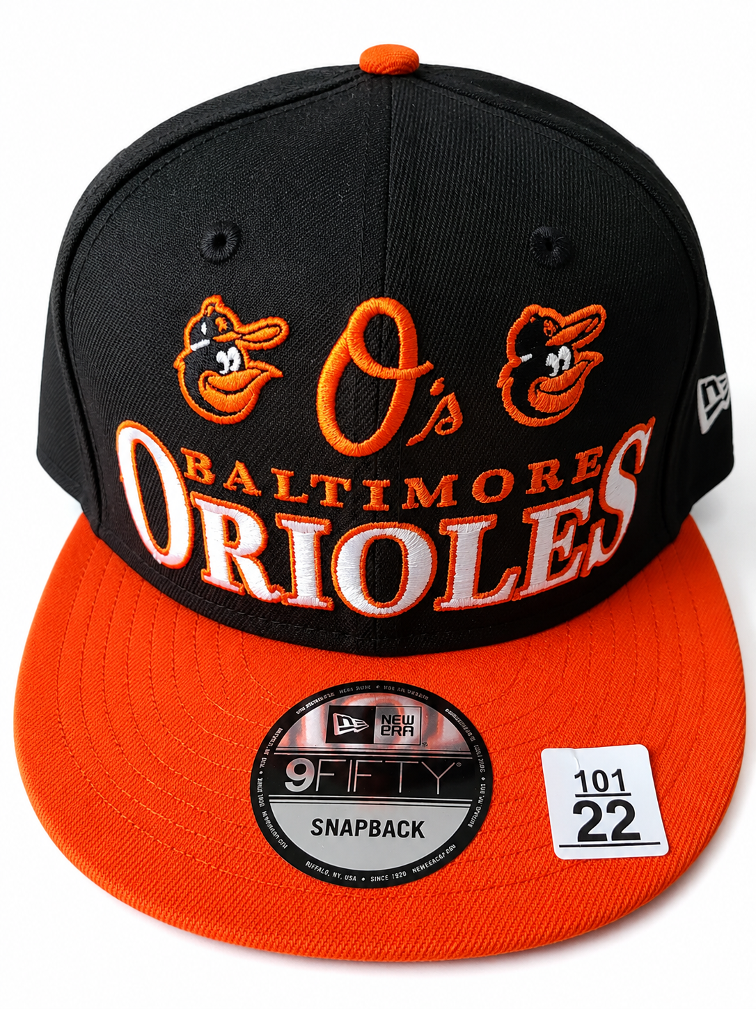 New Era Baltimore Orioles MLB 9FIFTY Snapback Hat – Black/Orange