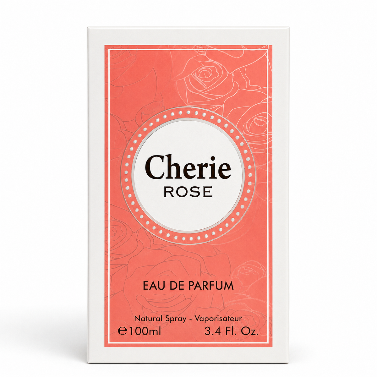 Royal Collection Cherie Rose Eau de Parfum for Women – 100ml / 3.4 fl oz