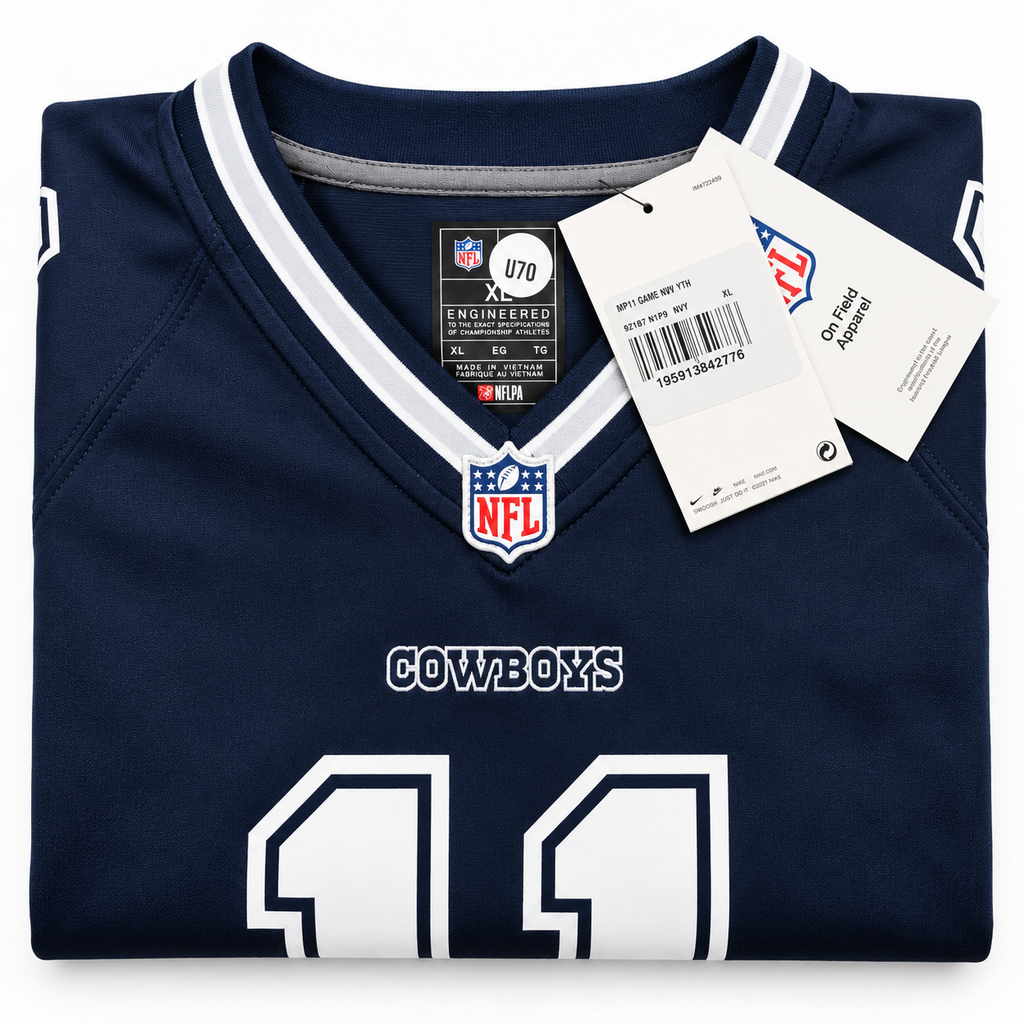 Nike Dallas Cowboys Micah Parsons #11 Youth Game Jersey – Navy – Size XL