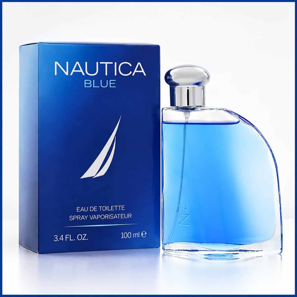 Nautica Blue Eau de Toilette for Men – 100ml / 3.4 fl oz