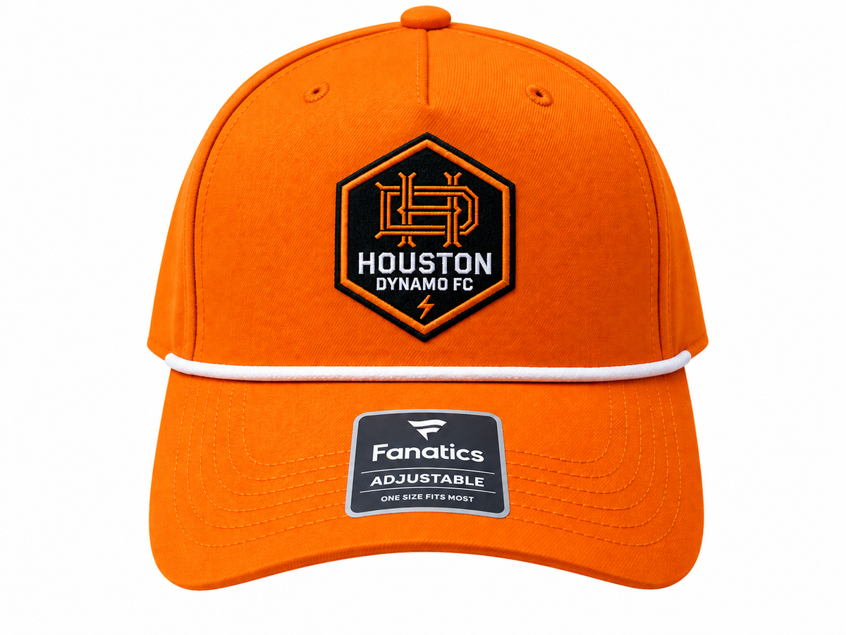 Houston Dynamo FC Fanatics Adjustable Rope Hat – Orange