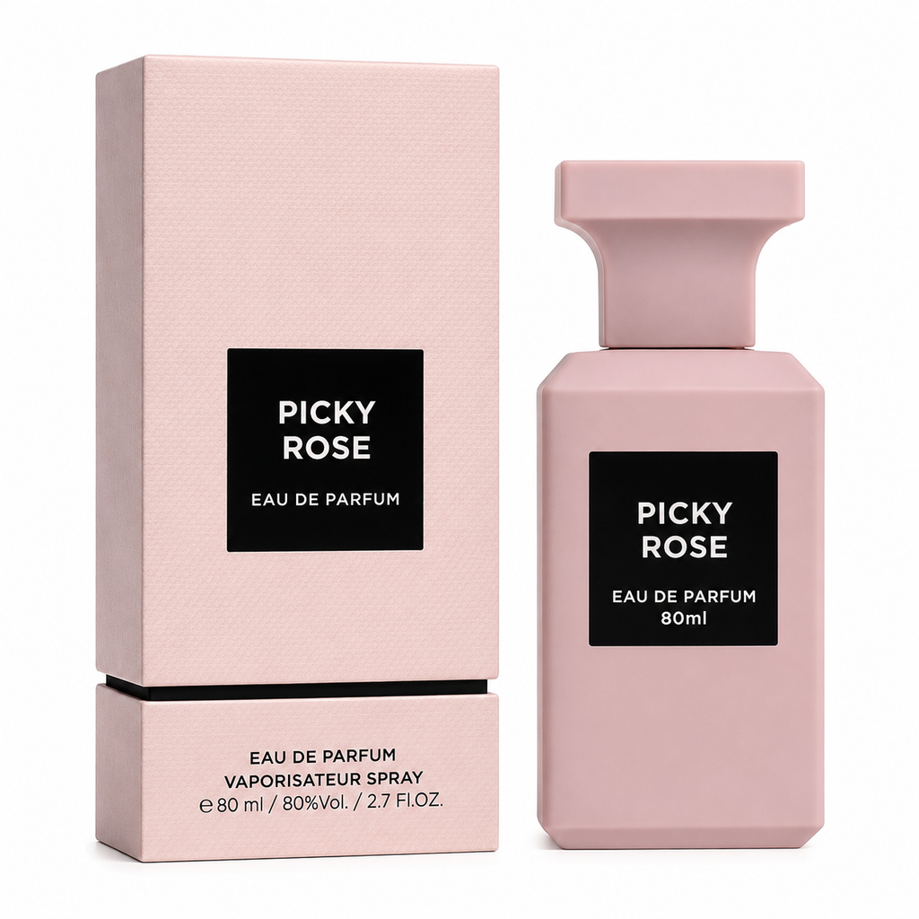 Picky Rose by Fragrance World – Spicy Rose Eau de Parfum, 80ml