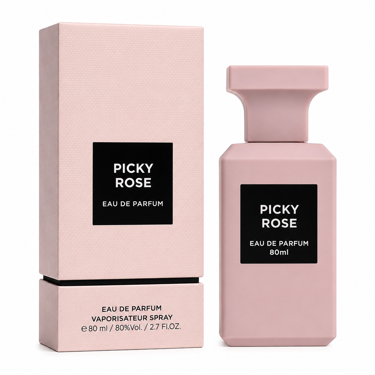 Picky Rose by Fragrance World – Spicy Rose Eau de Parfum, 80ml