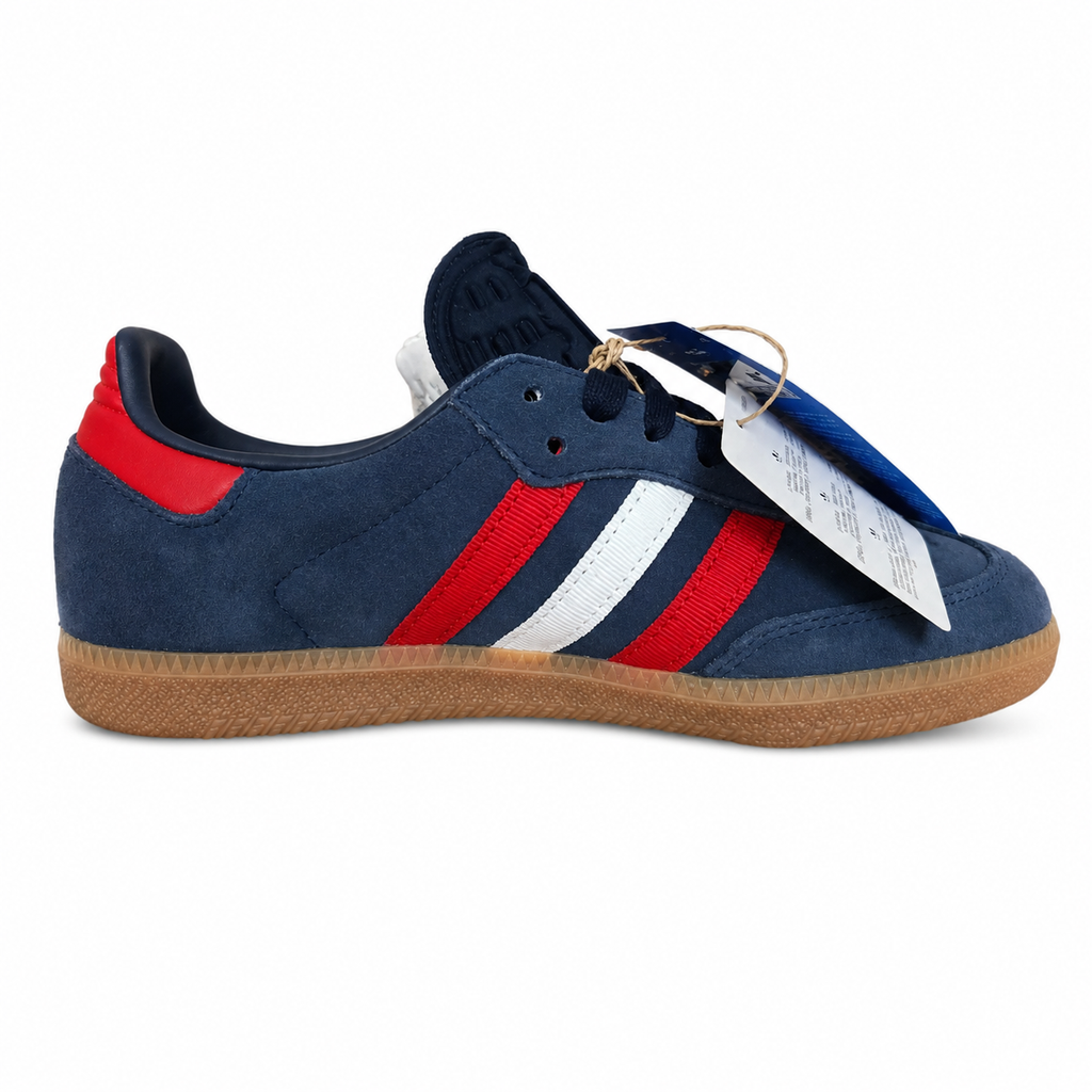 adidas Samba OG FIFA World Cup 2026 – Night Indigo/Better Scarlet/Cloud White (IH6828) Size 6