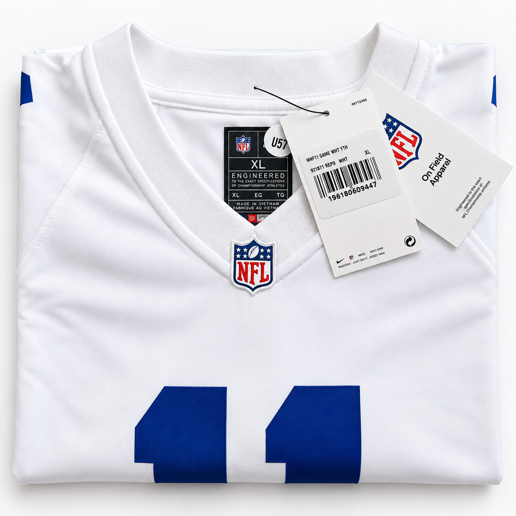 Nike Dallas Cowboys Micah Parsons #11 Youth Game Jersey – White – Size XL