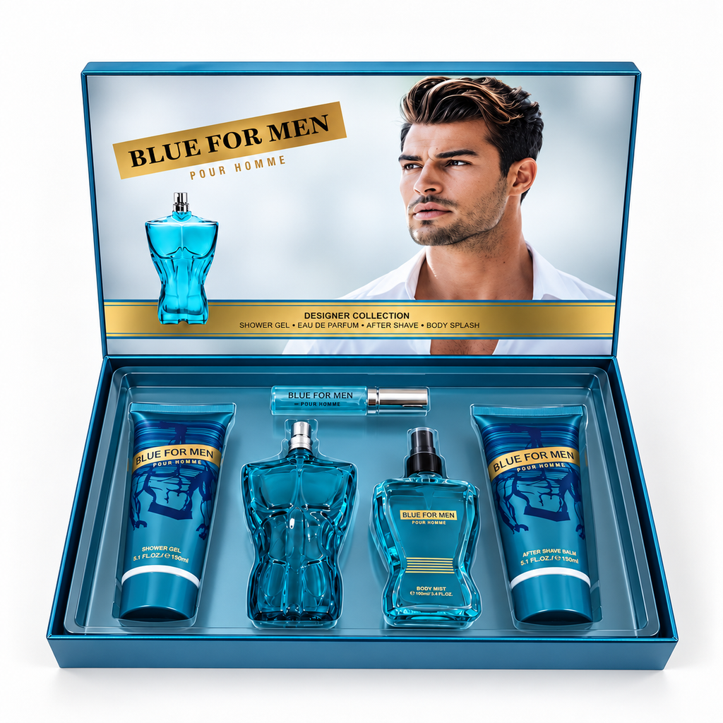 Blue For Men Pour Homme 5-Piece Fragrance Gift Set