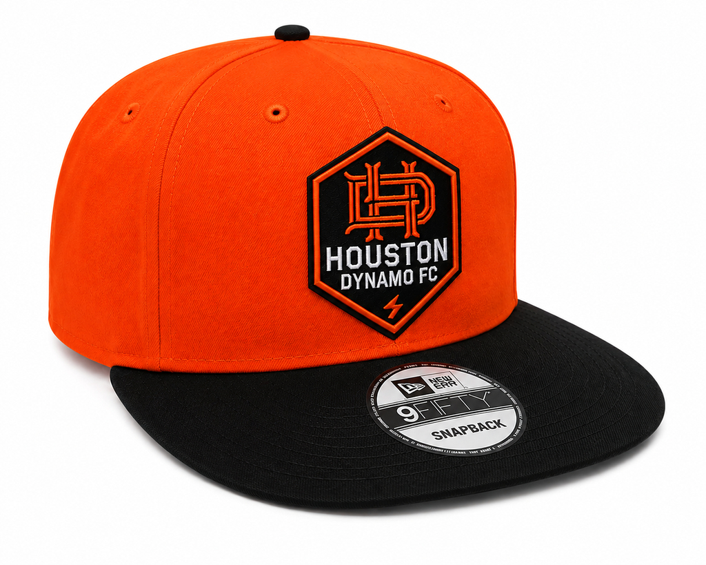 Houston Dynamo FC New Era 9FIFTY Snapback Hat – Orange/Black