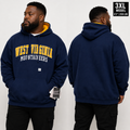 Colosseum West Virginia Mountaineers Pullover Hoodie – Navy/Gold