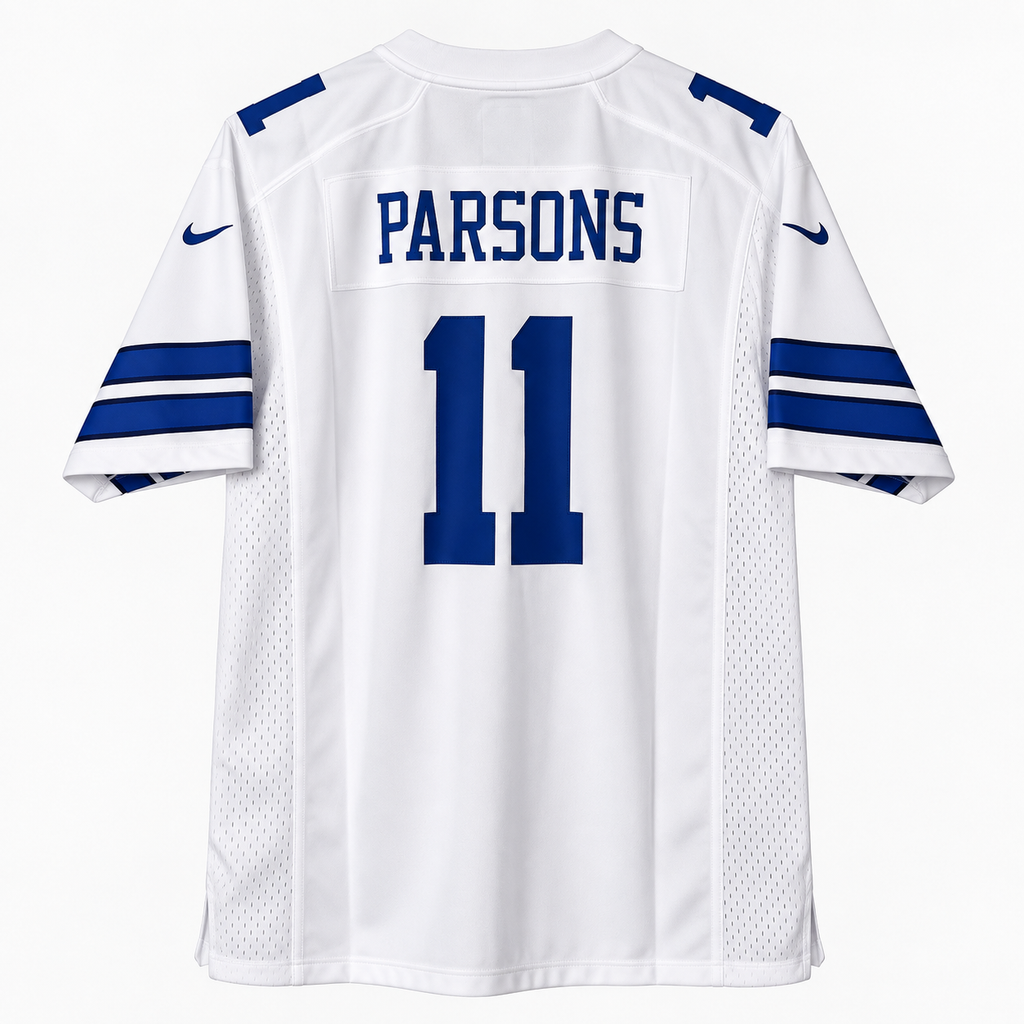 Nike Dallas Cowboys Micah Parsons #11 Youth Game Jersey – White – Size XL