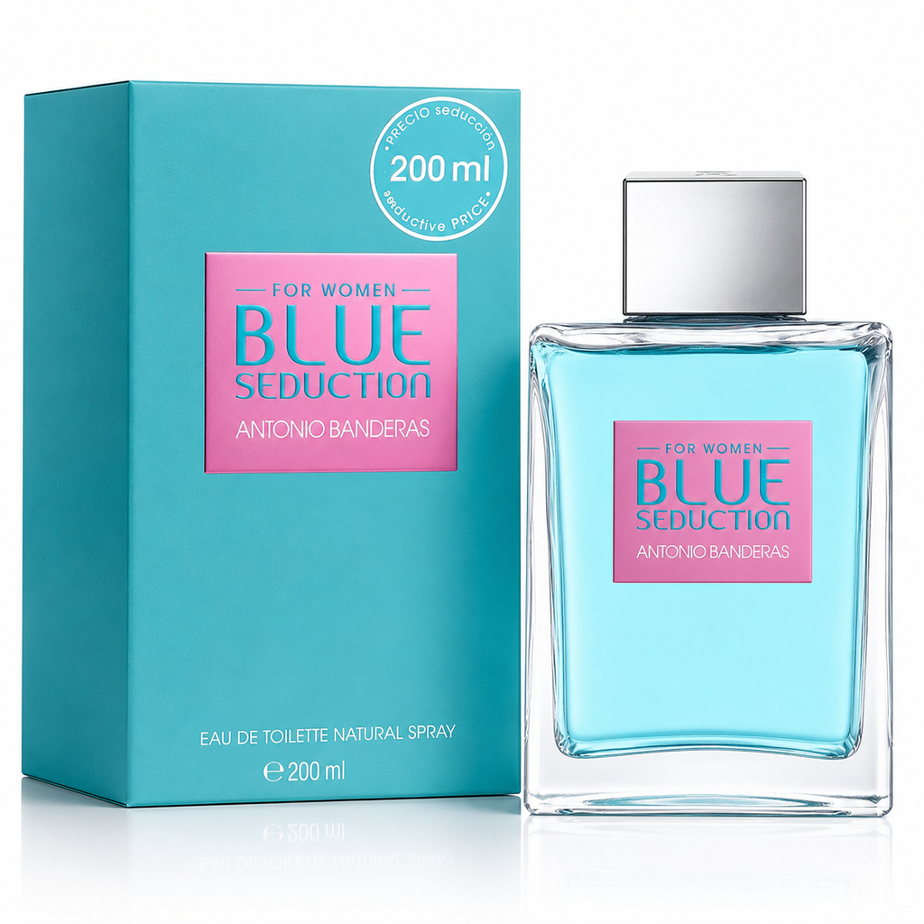 Antonio Banderas Blue Seduction for Women Eau de Toilette – 200ml / 6.8 fl oz