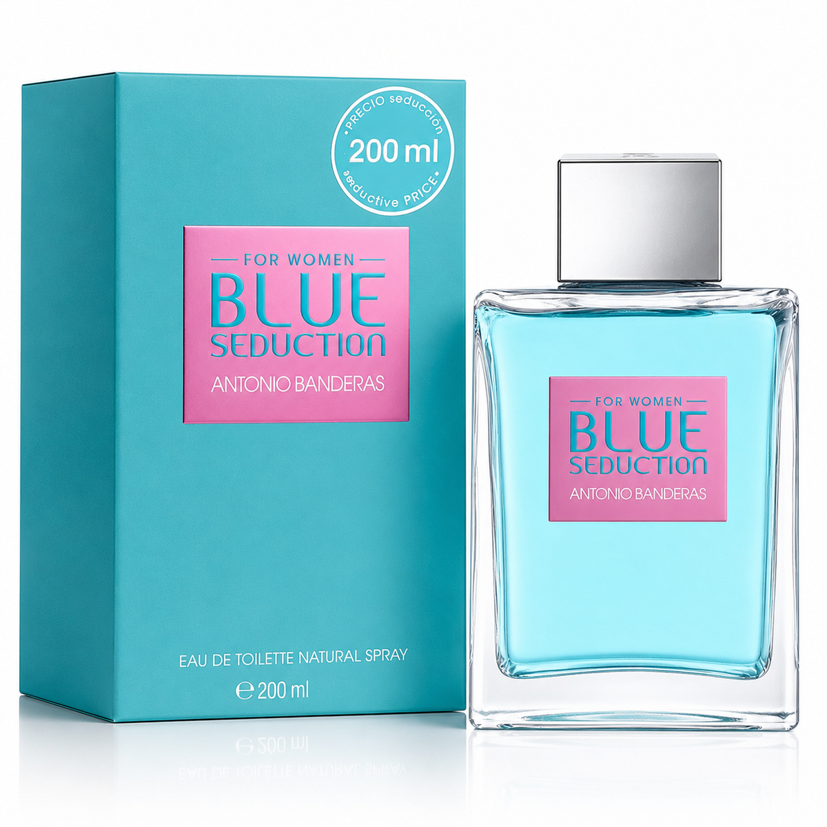 Antonio Banderas Blue Seduction for Women Eau de Toilette – 200ml / 6.8 fl oz