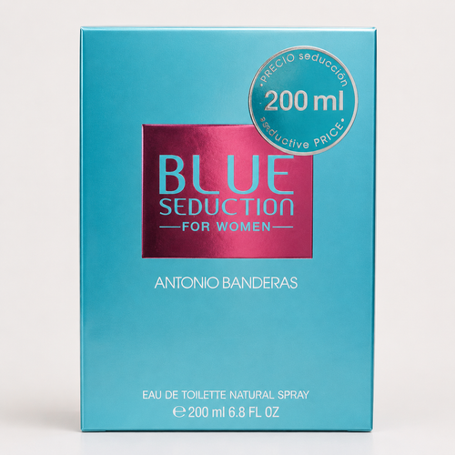 Antonio Banderas Blue Seduction for Women Eau de Toilette – 200ml / 6.8 fl oz